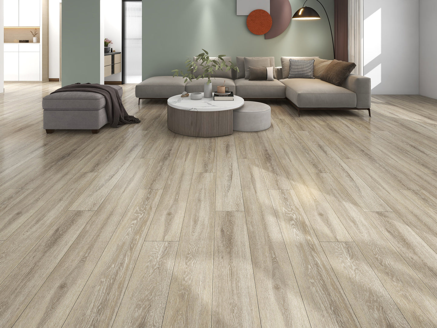 SPC6601 Vinyl Flooring 5.0+1.5MM 22.47SQFT/BOX $37.08/Box $1.65/SqFt