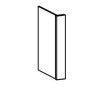 DWR3: Dishwasher Return 3"W*24"D*34-1/2"H (Copy)