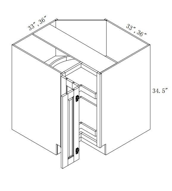 LSB3612: Oak Shaker 36