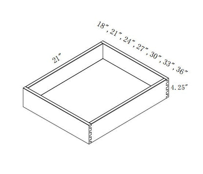 RD21: Roll Out Tray 21"