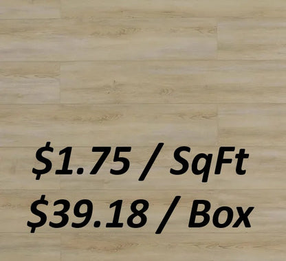 SPC403-F Vinyl Flooring 5.5+1.5MM 22.39 SqFt/BOX     $39.18/Box      $1.75/SqFt