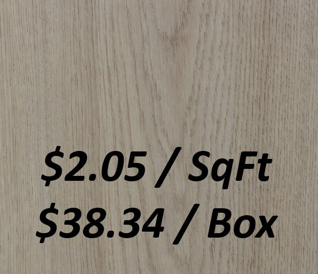 WP8202 Vinyl Flooring 6.5+1.5MM 18.70SQFT/BOX     $38.34/Box      $2.05/SqFt
