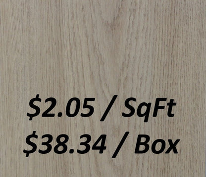 WP8202 Vinyl Flooring 6.5+1.5MM 18.70SQFT/BOX     $38.34/Box      $2.05/SqFt
