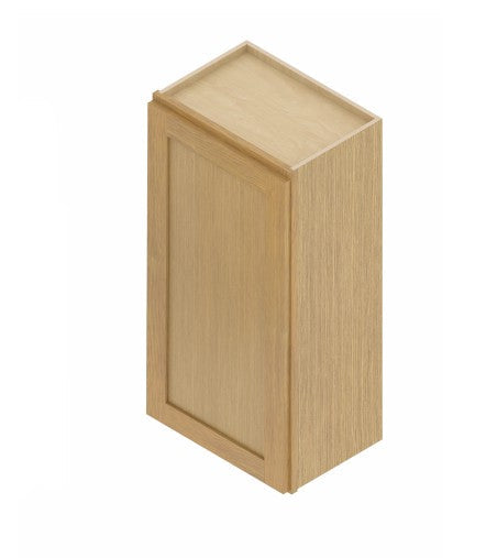 W2136:  Oak Shaker Wall 21"W*36"H*12"D-1D-2S