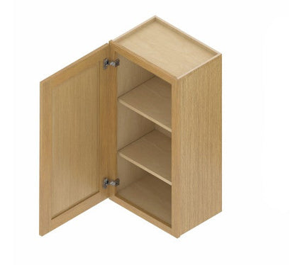 W1836:  Oak Shaker Wall 18"W*36"H*12"D-1D-2S