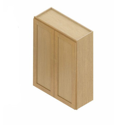 W2740/W2742: Oak Shaker Wall 27"W*40"H*12"D-2D-3S