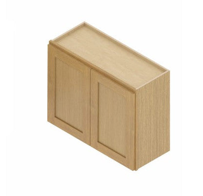 W302424: Oak Shaker Wall 30"W*24"H*24"D-2D-1S
