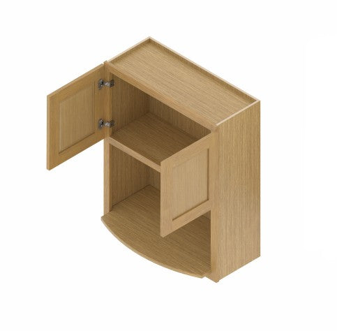 WMC303612: Oak Shaker Wall Microwave 30"W*36"H*12"D