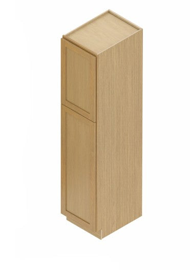 WP188424: Oak Shaker Pantry 18"W*84"H*24"D-2D-5S